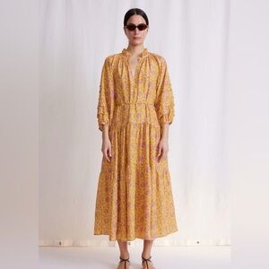 Apiece Apart 100% silk Trinidad Maxi Dress